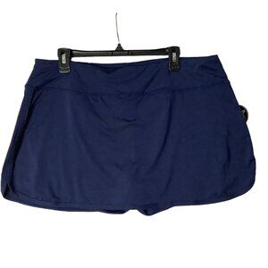 Starter Dri-Star Skort Women Sz XL Navy Blue Stretch Short Skirt NEW NWT